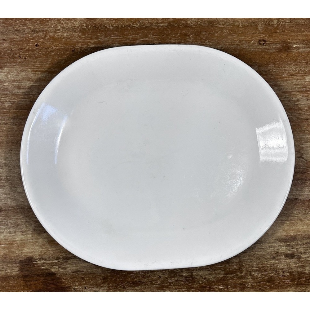 Corelle Frost Winter White Oval Platter Plate Classic 12.25"